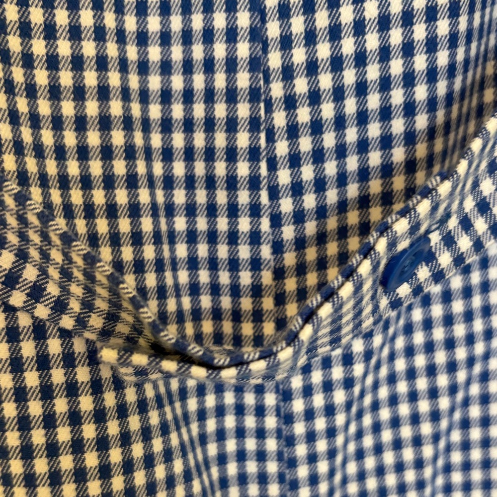 Kelly's Kids Vintage Blue Gingham Overalls - Picture 10 of 10